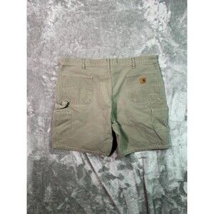 Carhartt Carpenter Duck Canvas B25 DES Beige Shorts Men’s Size 42